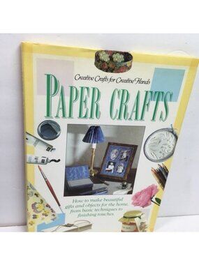 Creative Crafts For Creative Hands Paper Crafts Book DIY Techniques Fold Cut